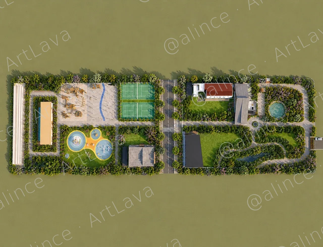 Design Proposal for Macau Pocket Community Park