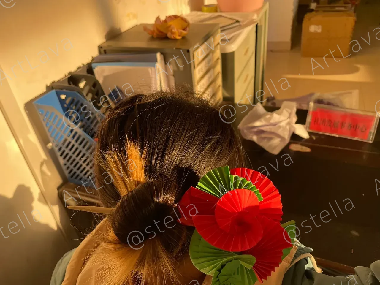 Origami Hairpin