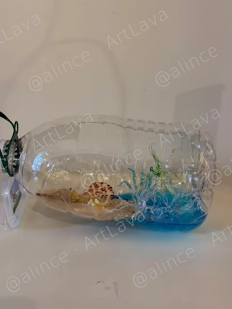Recycled Design of Plastic Bottles